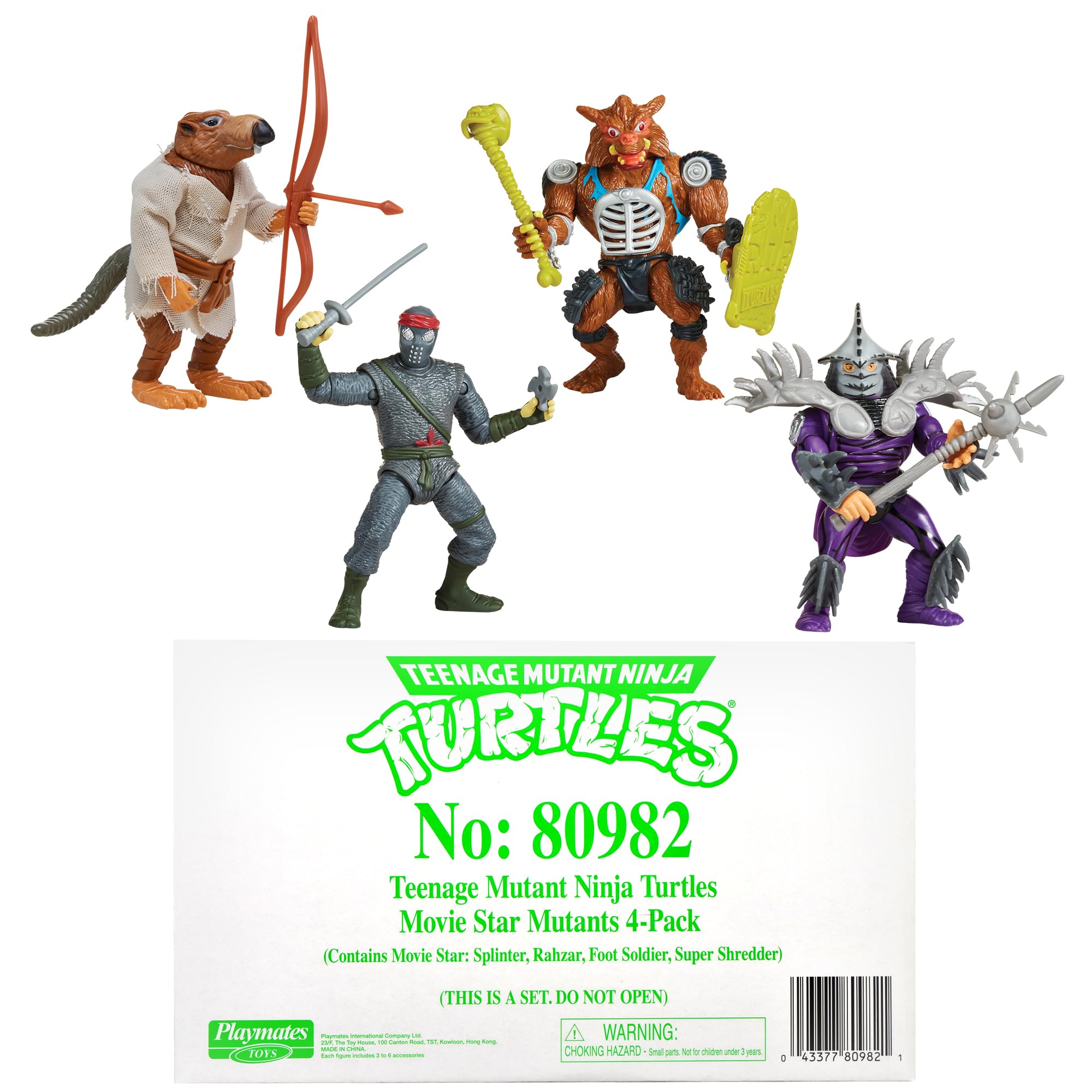 Foto 6 pulgar | Figuras De Acción Playmates Teenage Mutant Ninja Turtles - Venta Internacional.