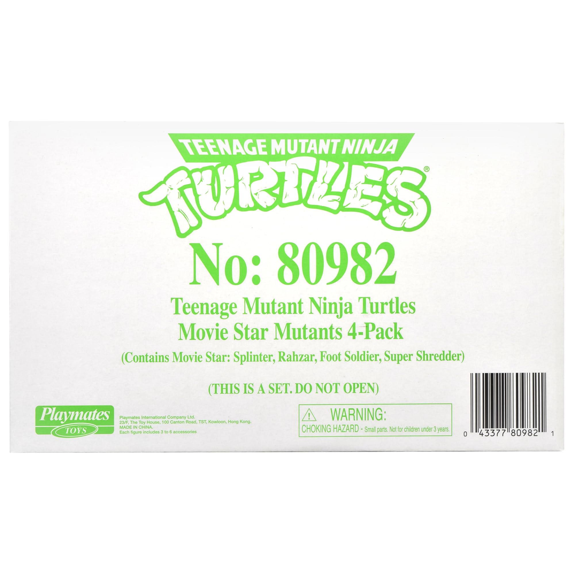 Foto 7 | Figuras De Acción Playmates Teenage Mutant Ninja Turtles - Venta Internacional.