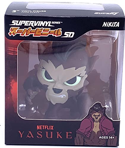 Foto 7 pulgar | Figura De Acción Super7 Netflix Anime Yasuke Supervinyl De 3 Pulgadas - Venta Internacional.