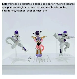 Foto 4 | Figuras Dragon Ball Z Freezer Frieza Anime Coleccionables 8 Pzs Multicolor
