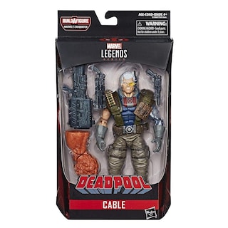Foto 3 | Figura De Acción Marvel Legends Series Cable De 15 Cm - Venta Internacional.