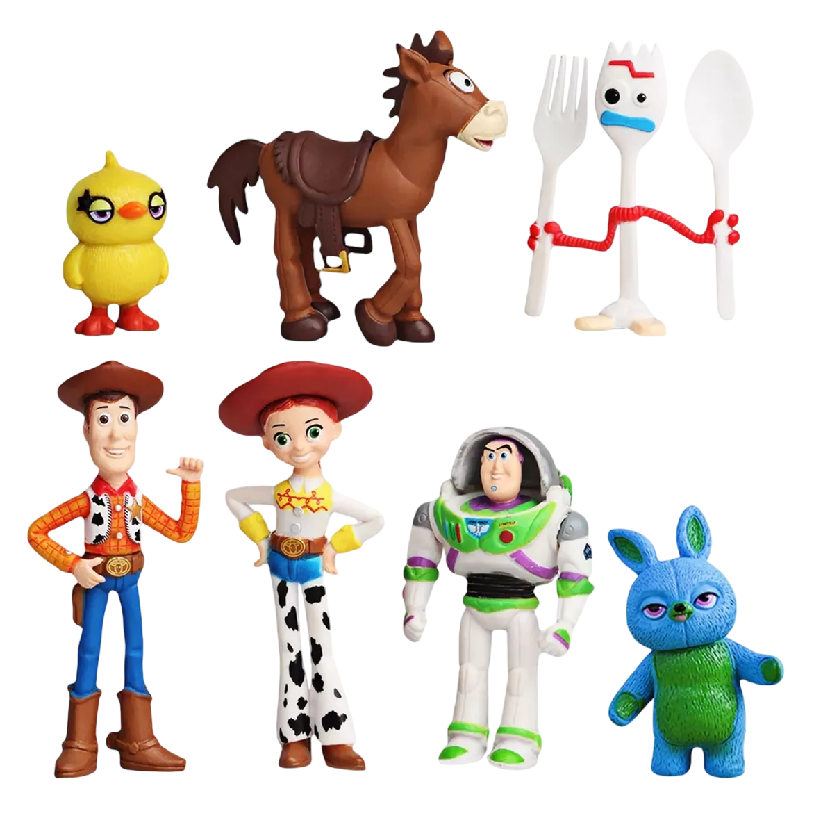 Figuras Buzz Toy Anime Muñecas Juguetes De Colección 7 Pcs Multicolor