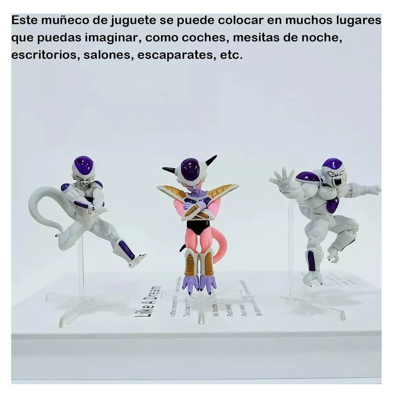 Foto 5 pulgar | Figuras Dragon Ball Z Freezer Frieza Anime Coleccionables 8 Pzs Multicolor