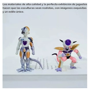 Foto 5 | Figuras Dragon Ball Z Freezer Frieza Anime Coleccionables 8 Pzs Multicolor