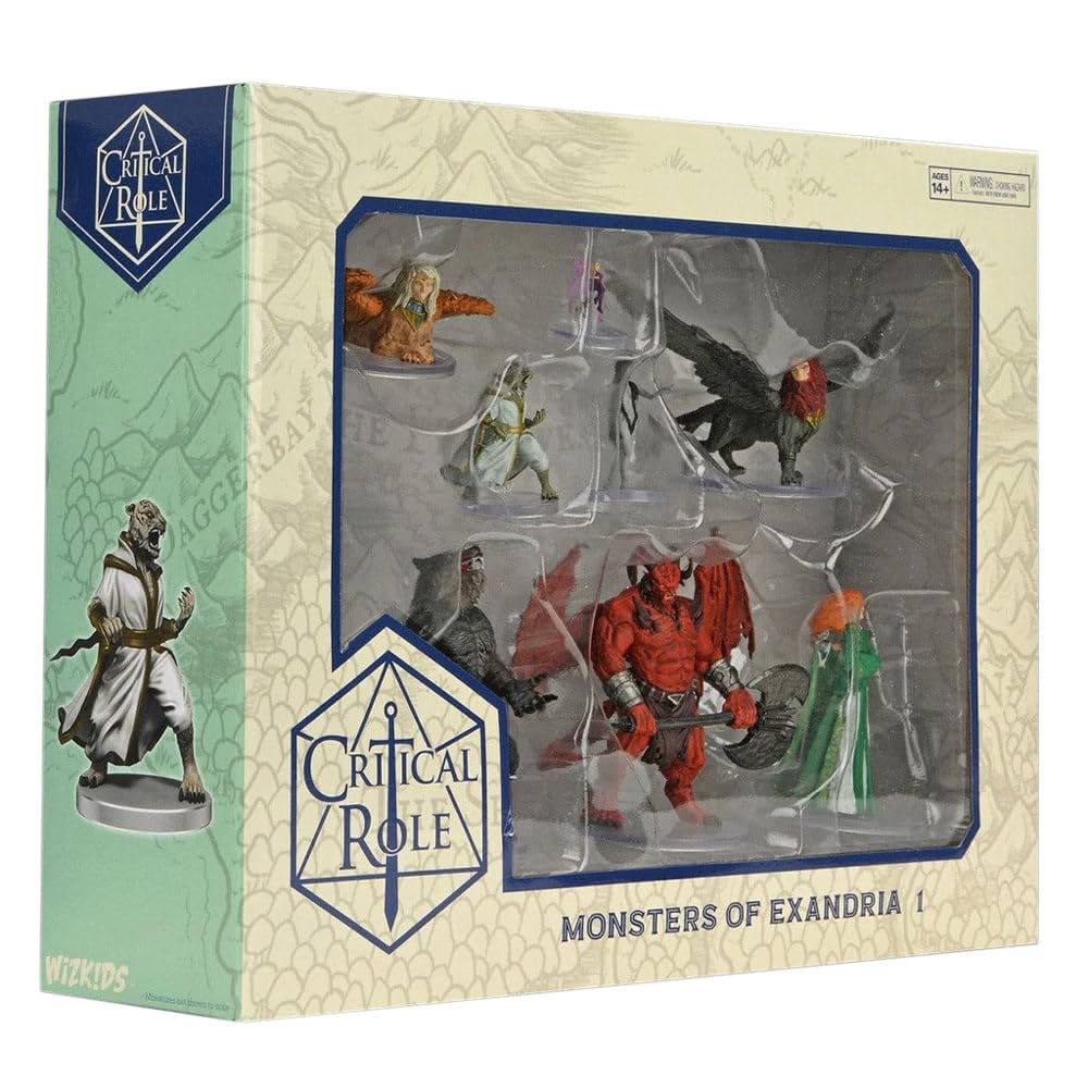 Set De Miniaturas Wizkids Critical Role: Monsters Of Exandria - Venta Internacional.