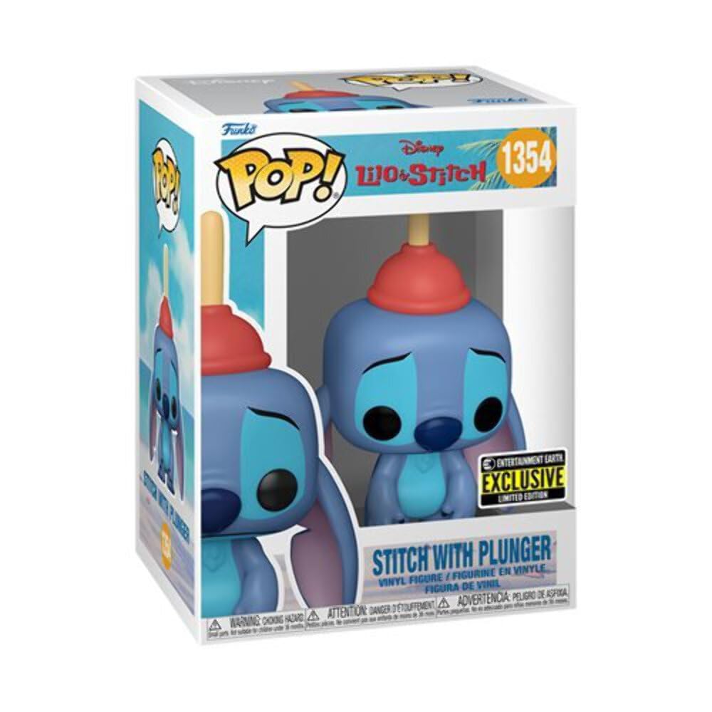 Foto 2 pulgar | Juguete Artístico En Vinilo Funko Pop! Disney Lilo & Stitch Stitch Con Tapón - Venta Internacional.