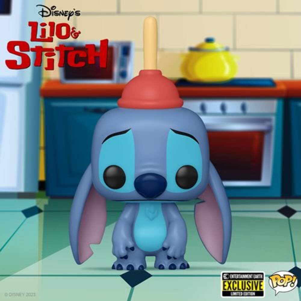 Foto 4 pulgar | Juguete Artístico En Vinilo Funko Pop! Disney Lilo & Stitch Stitch Con Tapón - Venta Internacional.