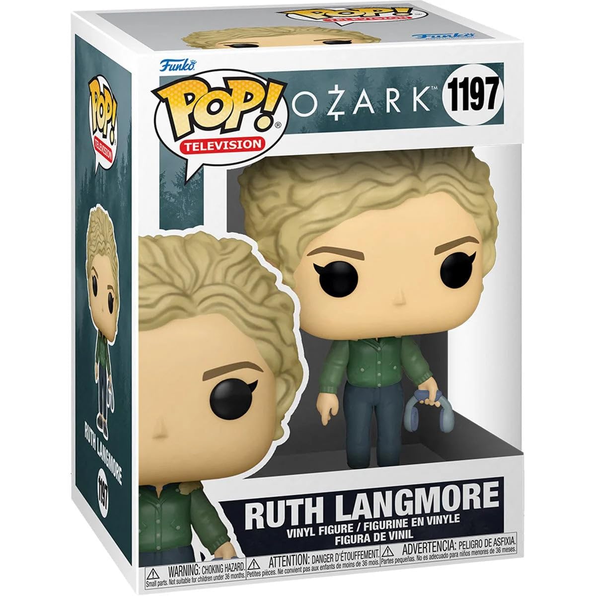 Foto 4 pulgar | Figura De Vinilo Funko Pop Ozark Ruth Langmore Con Caja De 9,5 Cm - Venta Internacional.