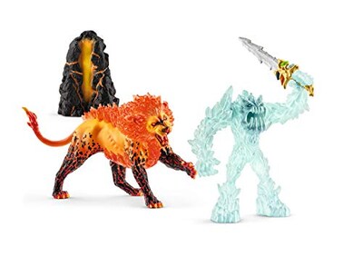 Foto 4 | Set De Juego Schleich Eldr Creatures Battle For Super Weapon, 5 Unidades - Venta Internacional.