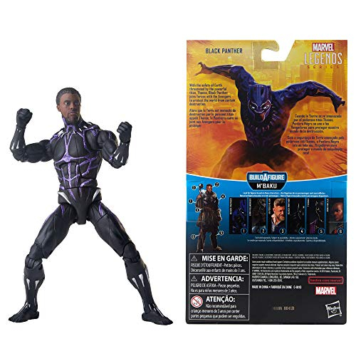 Foto 8 pulgar | Figura De Acción Marvel Black Panther Avengers 15 Cm - Venta Internacional.