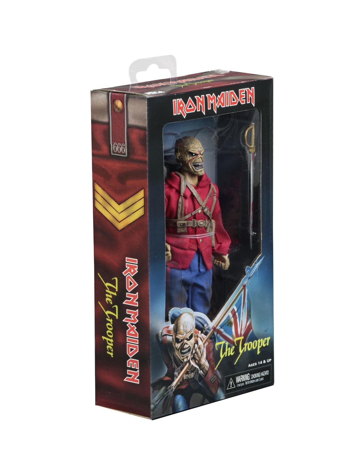 Foto 3 | Figura De Acción Neca Iron Maiden Trooper, 20 Cm, Tela, 8 - Venta Internacional.