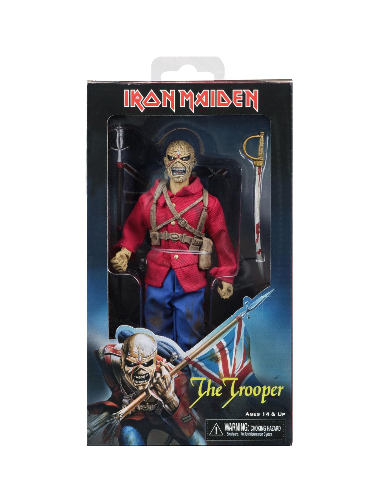 Foto 4 | Figura De Acción Neca Iron Maiden Trooper, 20 Cm, Tela, 8 - Venta Internacional.