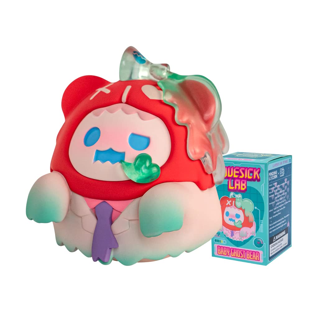 Juguete Coleccionable Beemai Ghost Bear Lovesick Lab Series - Venta Internacional.