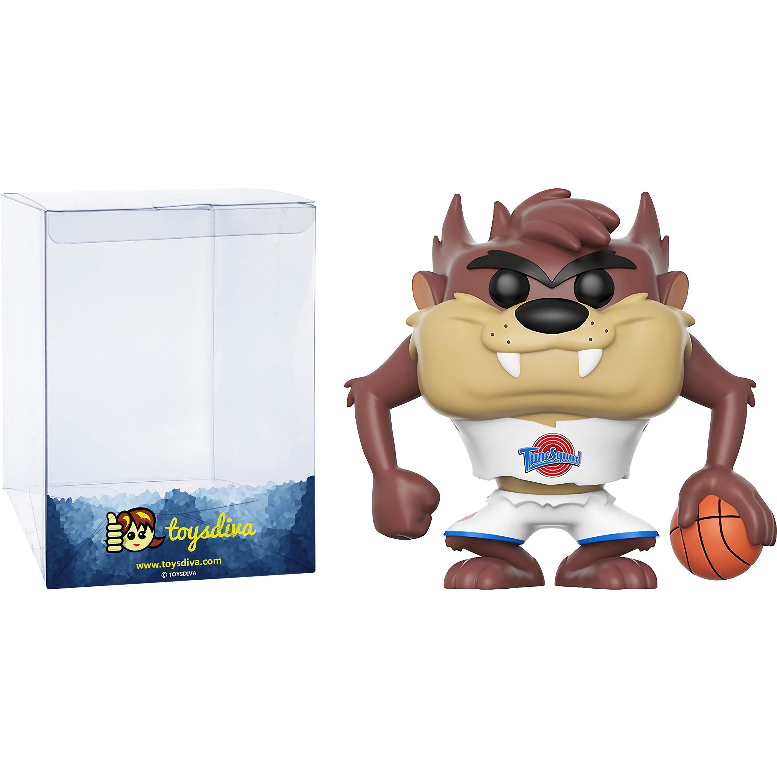 Foto 2 pulgar | Figura De Vinilo Funko Pop! Películas Taz Space Jam Con Protector - Venta Internacional.