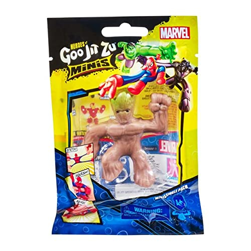 Foto 3 pulgar | Figura de Acción Heroes Of Goo Jit Zu Marvel Minis Groot - Venta Internacional