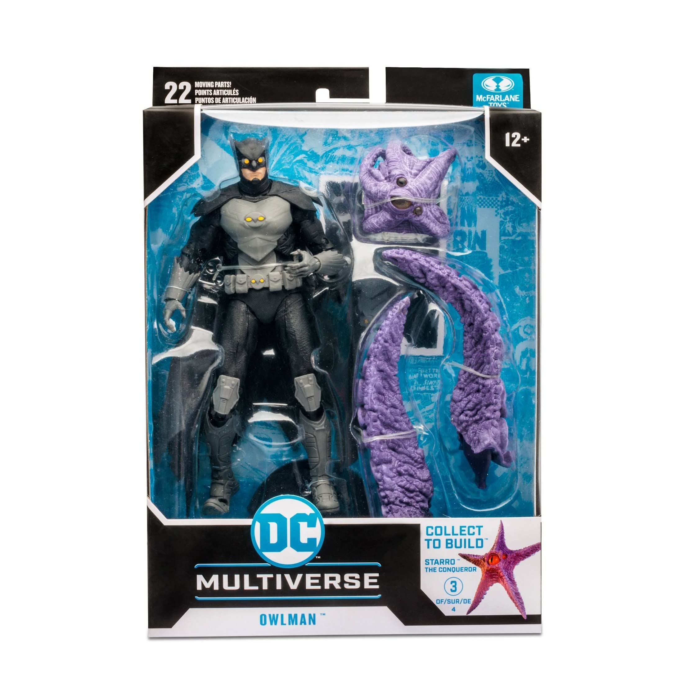 Foto 3 pulgar | Figura De Acción Mcfarlane Toys Dc Multiverse Owlman De 18 Cm Con Starro - Venta Internacional.