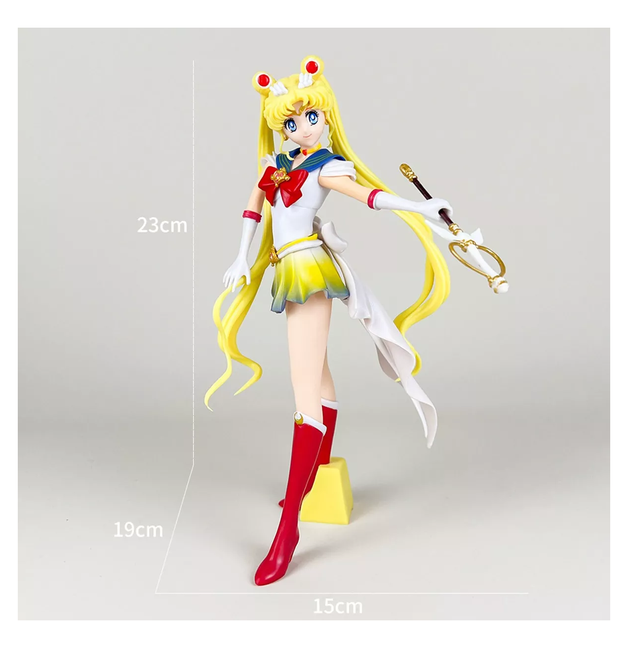 Foto 3 pulgar | Figura Sailor Moon Serena Tsukino Anime e Colección