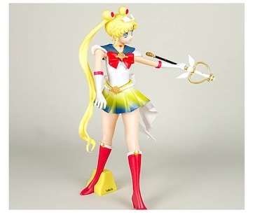 Foto 4 | Figura Sailor Moon Serena Tsukino Anime de Colección Blanco Amarillo