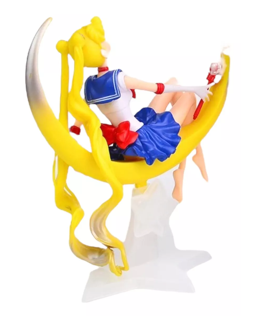 Foto 3 pulgar | Figura Serena Belug Sailor Moon Con Base Lunar