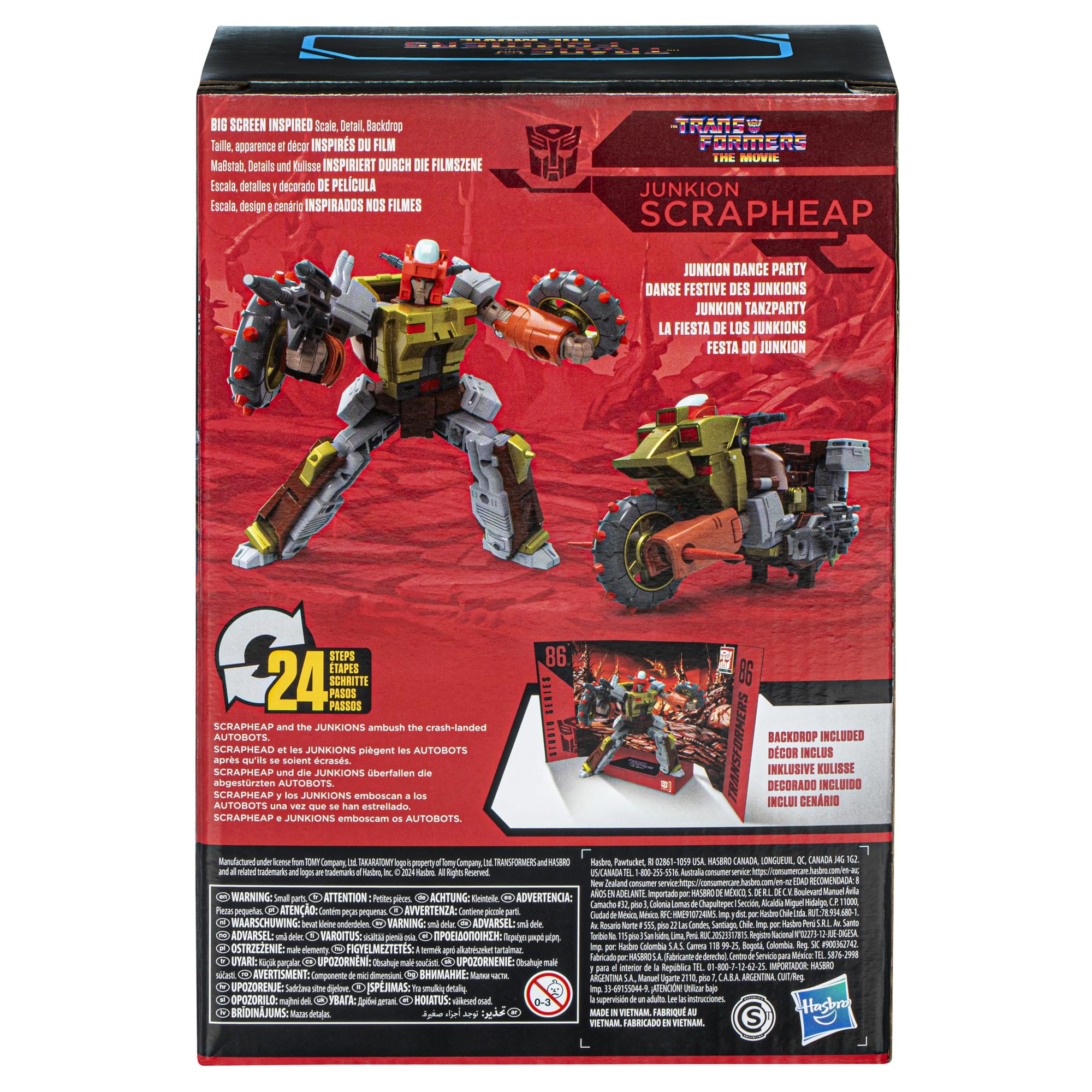 Foto 6 pulgar | Figura De Acción Transformers Studio Series Voyager 86-24 - Venta Internacional.