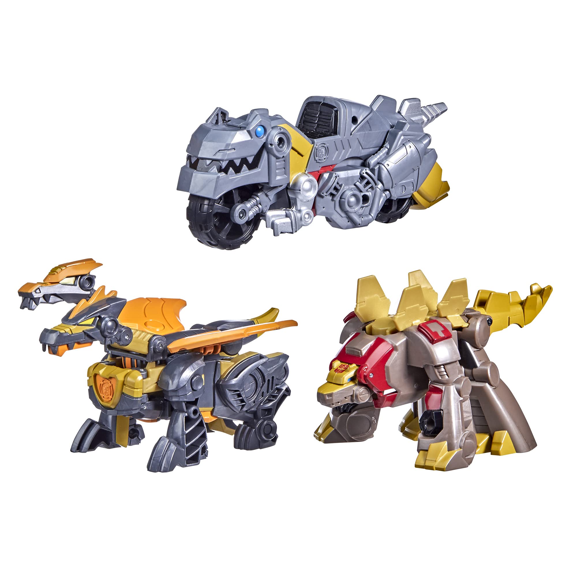 Foto 2 | Bots De Rescate Playskool Tra Dinobot Squad Transformers - Venta Internacional