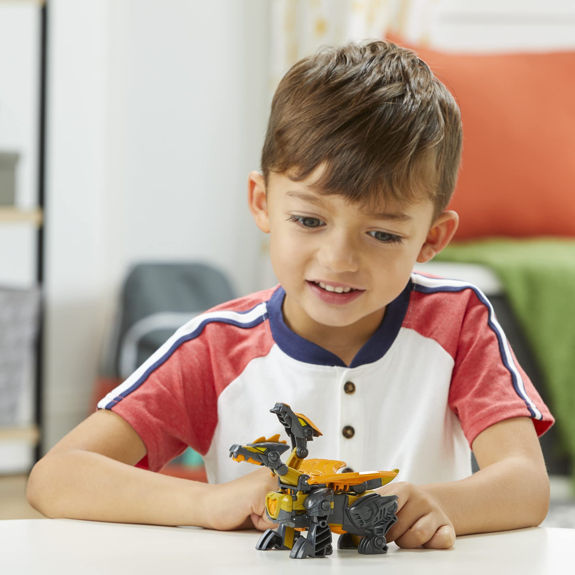 Foto 5 pulgar | Bots De Rescate Playskool Tra Dinobot Squad Transformers - Venta Internacional