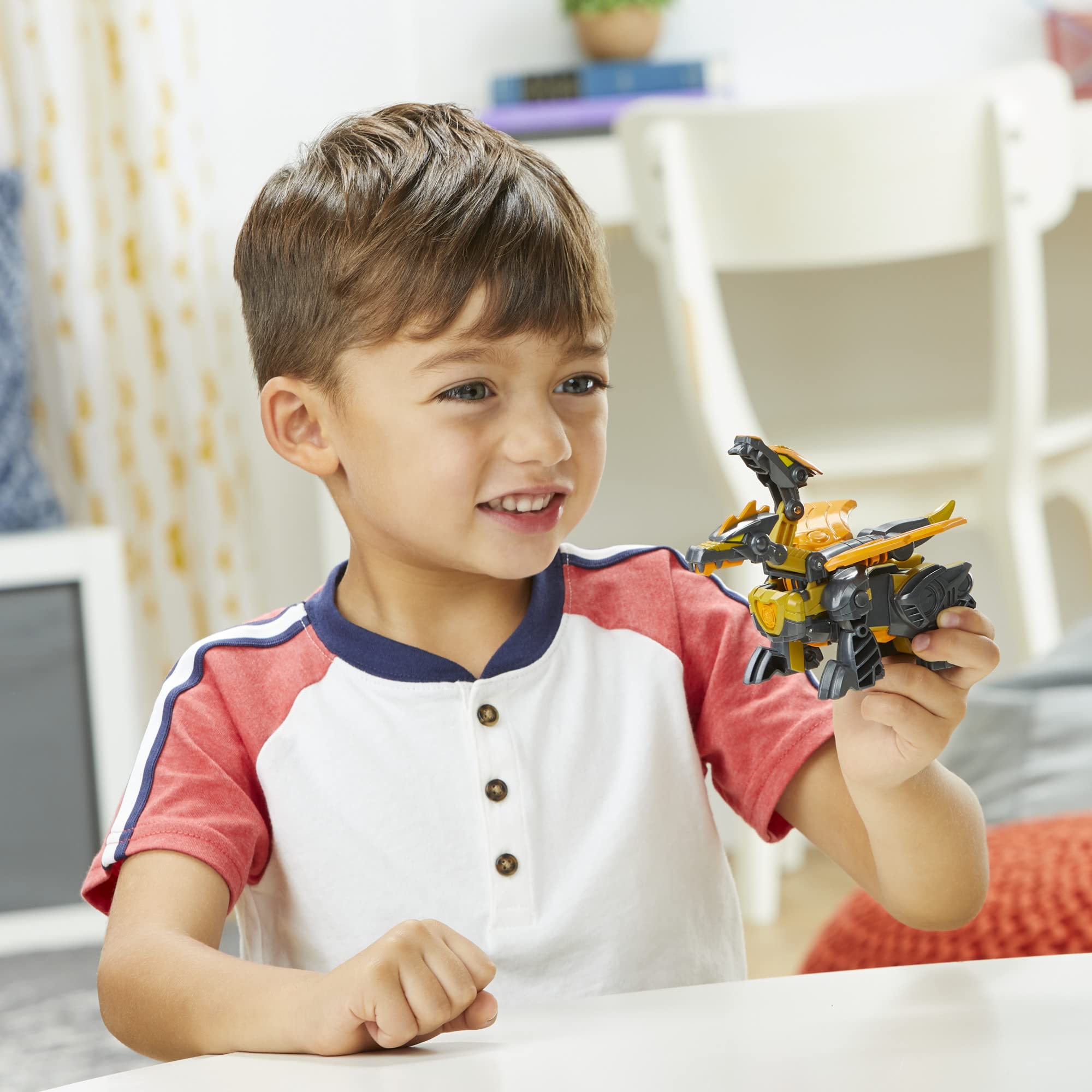 Foto 6 pulgar | Bots De Rescate Playskool Tra Dinobot Squad Transformers - Venta Internacional