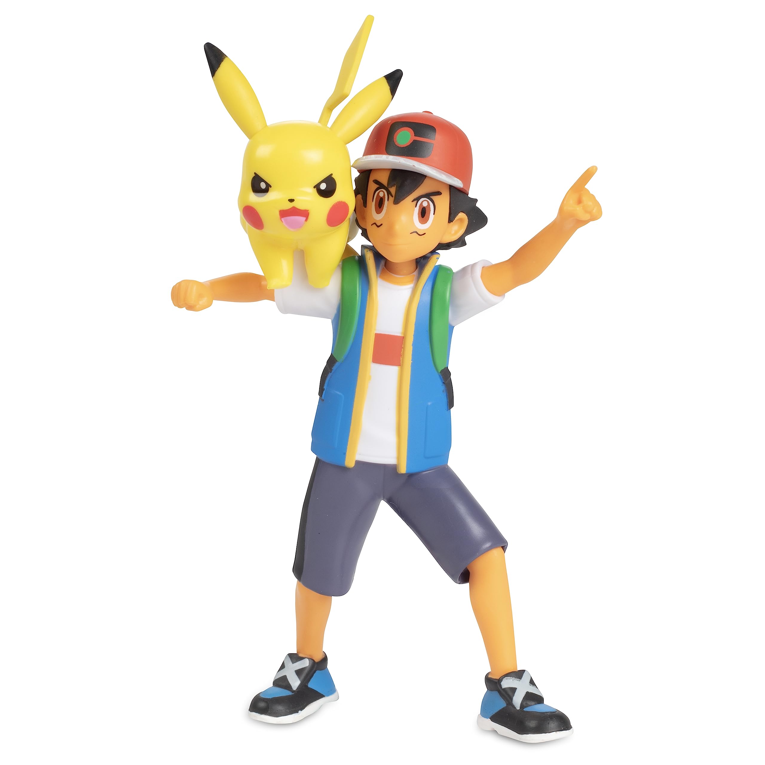 Foto 4 pulgar | Set De Figuras Pokémon Battle Ready De 6 Piezas Con Ash Y Pikachu - Venta Internacional.