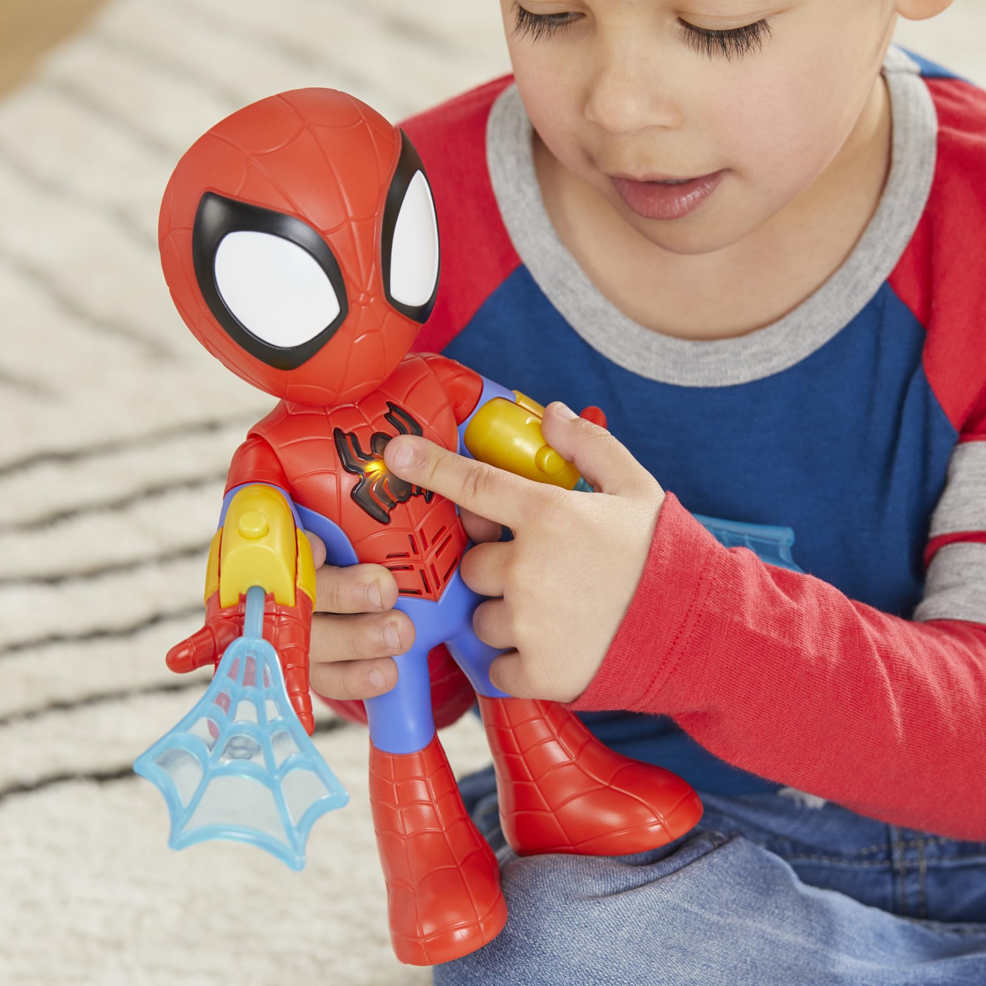 Foto 6 pulgar | Figura De Acción Marvel Spidey And His Amazing Friends 25 Cm - Venta Internacional.
