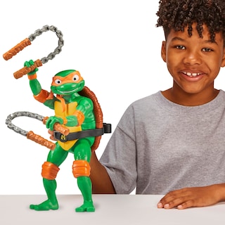 Foto 2 | Figura De Acción Teenage Mutant Ninja Turtles Michelangelo 30 Cm - Venta Internacional.