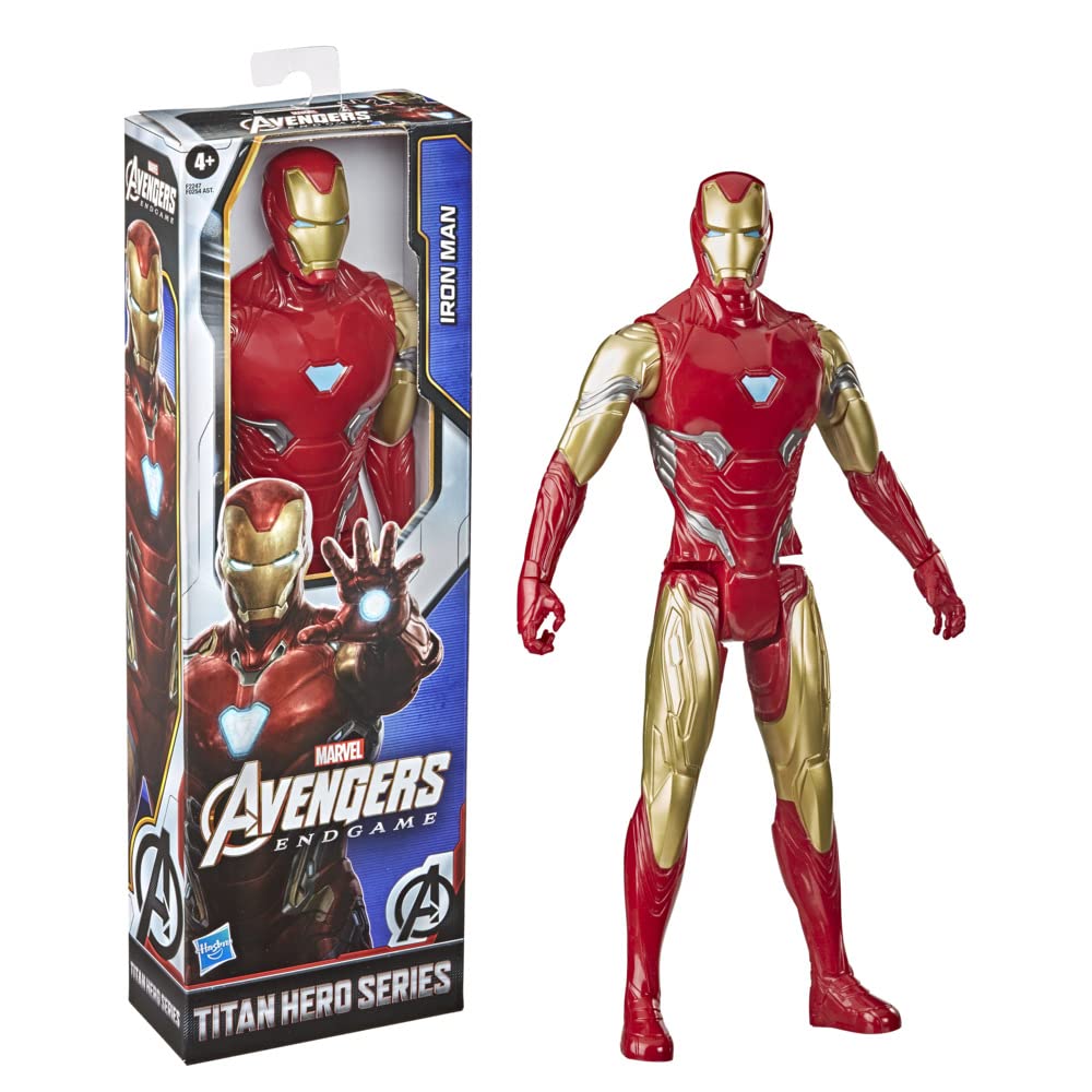 Foto 4 pulgar | Figura De Acción Avengers Marvel Titan Hero Iron Man 30 Cm - Venta Internacional.