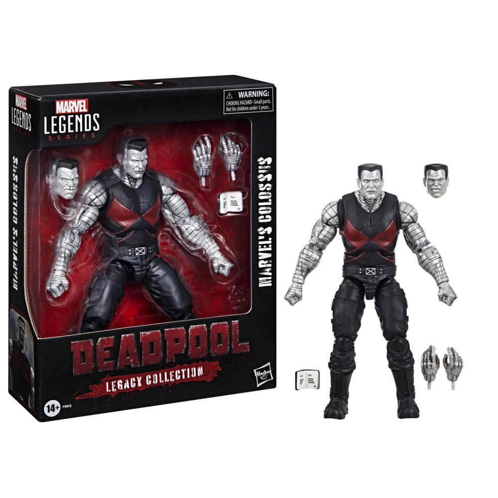 Figura De Acción Colossus Deadpool De La Serie Marvel Legends 15 Cm - Venta Internacional.