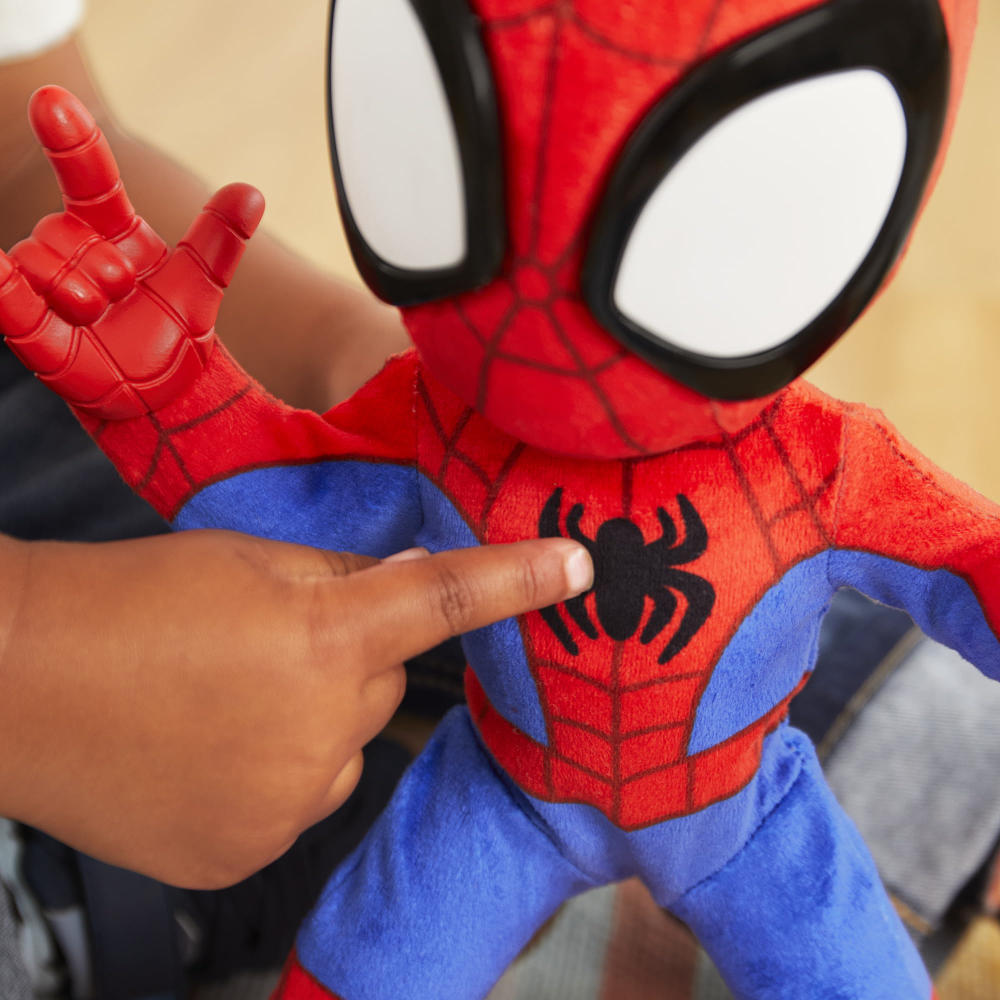 Foto 4 pulgar | Peluche Saf Dance N Crawl Spidey Con Sonidos Y Frases - Venta Internacional.