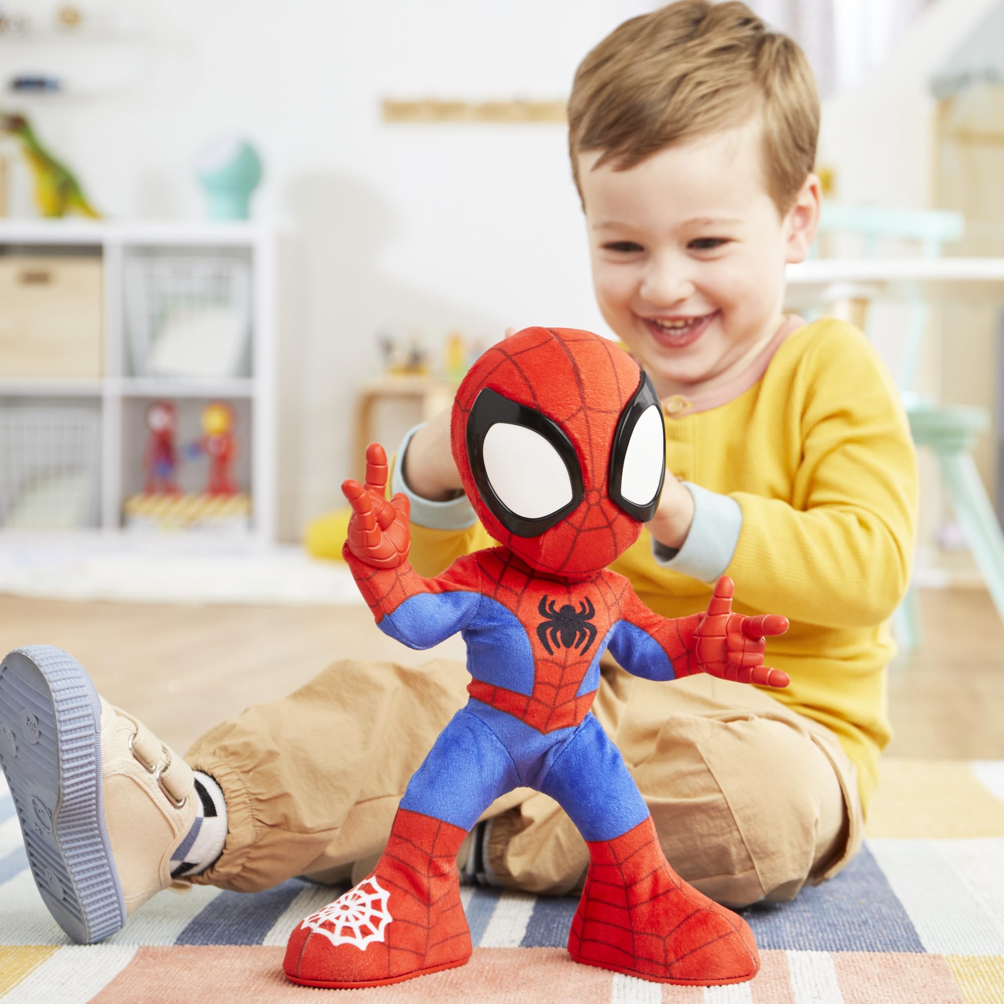Foto 5 pulgar | Peluche Saf Dance N Crawl Spidey Con Sonidos Y Frases - Venta Internacional.