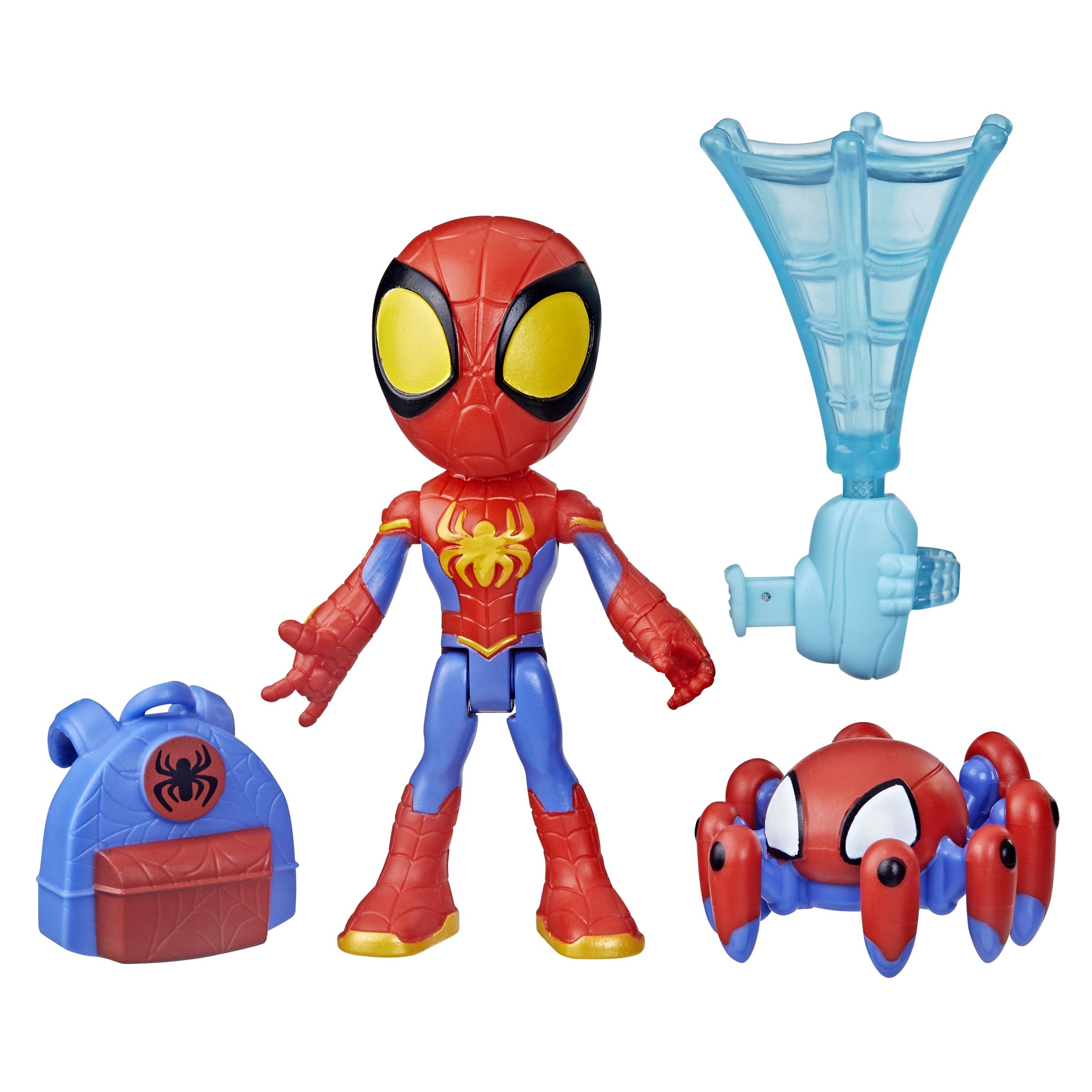 Foto 1 | Figura De Acción Spidey Web Spinner De 10 Cm Con Accesorios - Venta Internacional.