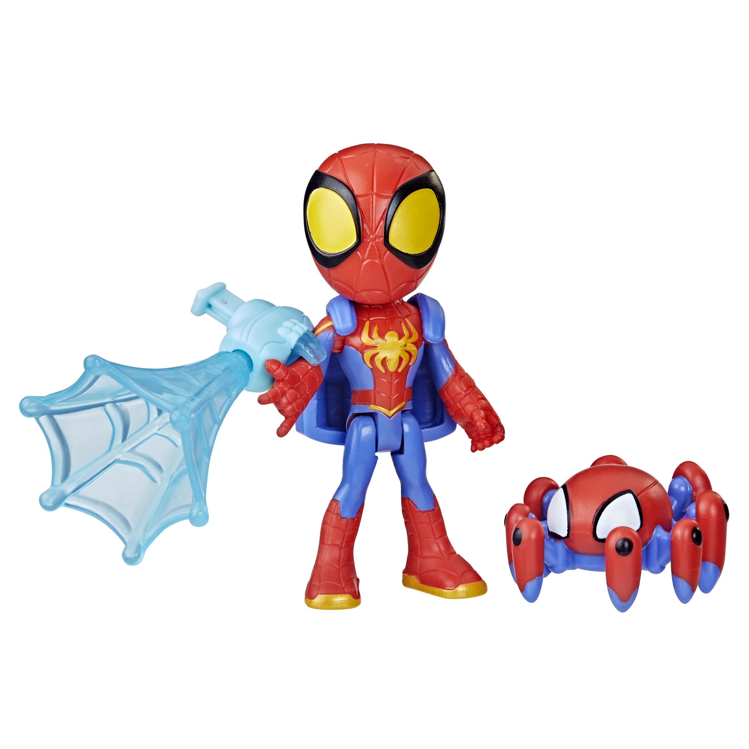 Foto 3 | Figura De Acción Spidey Web Spinner De 10 Cm Con Accesorios - Venta Internacional.