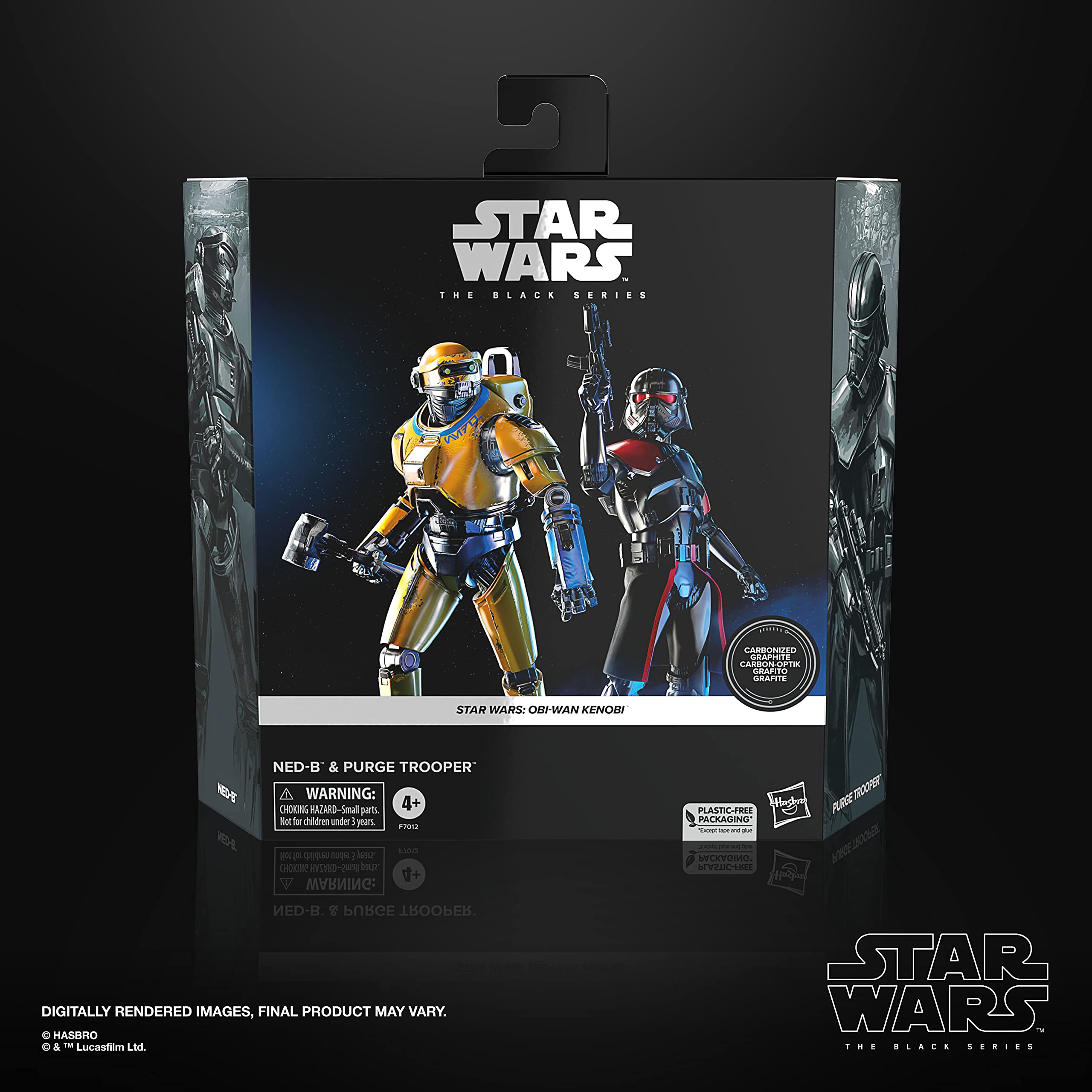 Foto 3 pulgar | Figuras De Acción Star Wars The Black Series Ned-b Y Purge Trooper Obi-wan Kenobi, 15 Cm, Paquete De 2 - Venta Int
