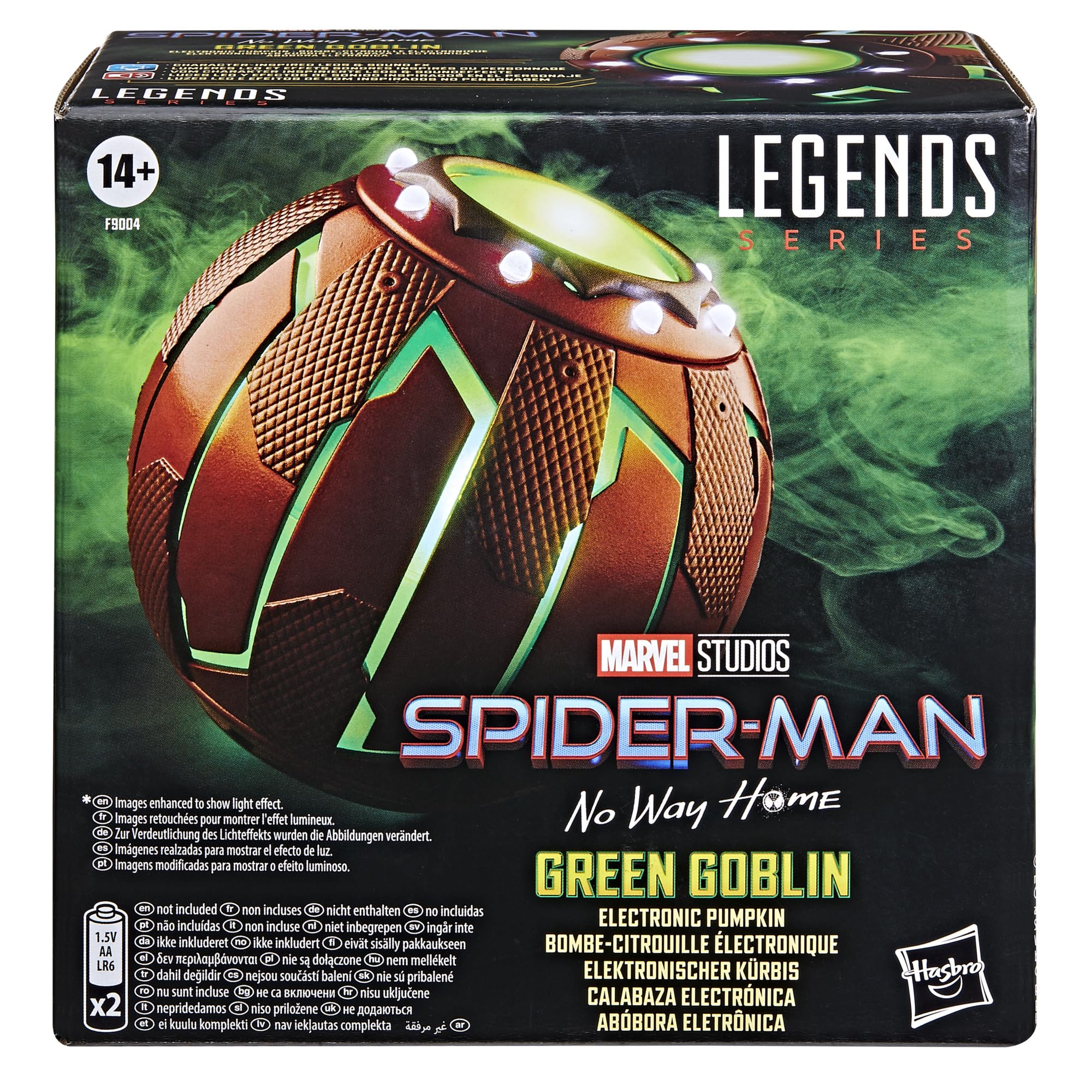 Foto 3 pulgar | Roleplay Gear Marvel Legends Series Green Goblin Pumpkin - Venta Internacional.