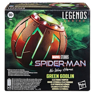 Foto 2 | Roleplay Gear Marvel Legends Series Green Goblin Pumpkin - Venta Internacional.