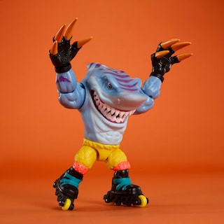 Foto 2 | Figura De Acción Mattel Street Sharks Skreek Con Bite & Skate De 6 Pulgadas - Venta Internacional.
