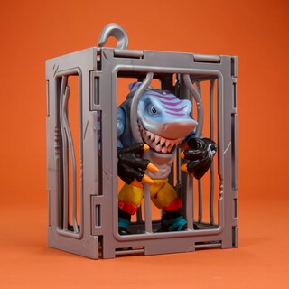 Foto 3 | Figura De Acción Mattel Street Sharks Skreek Con Bite & Skate De 6 Pulgadas - Venta Internacional.
