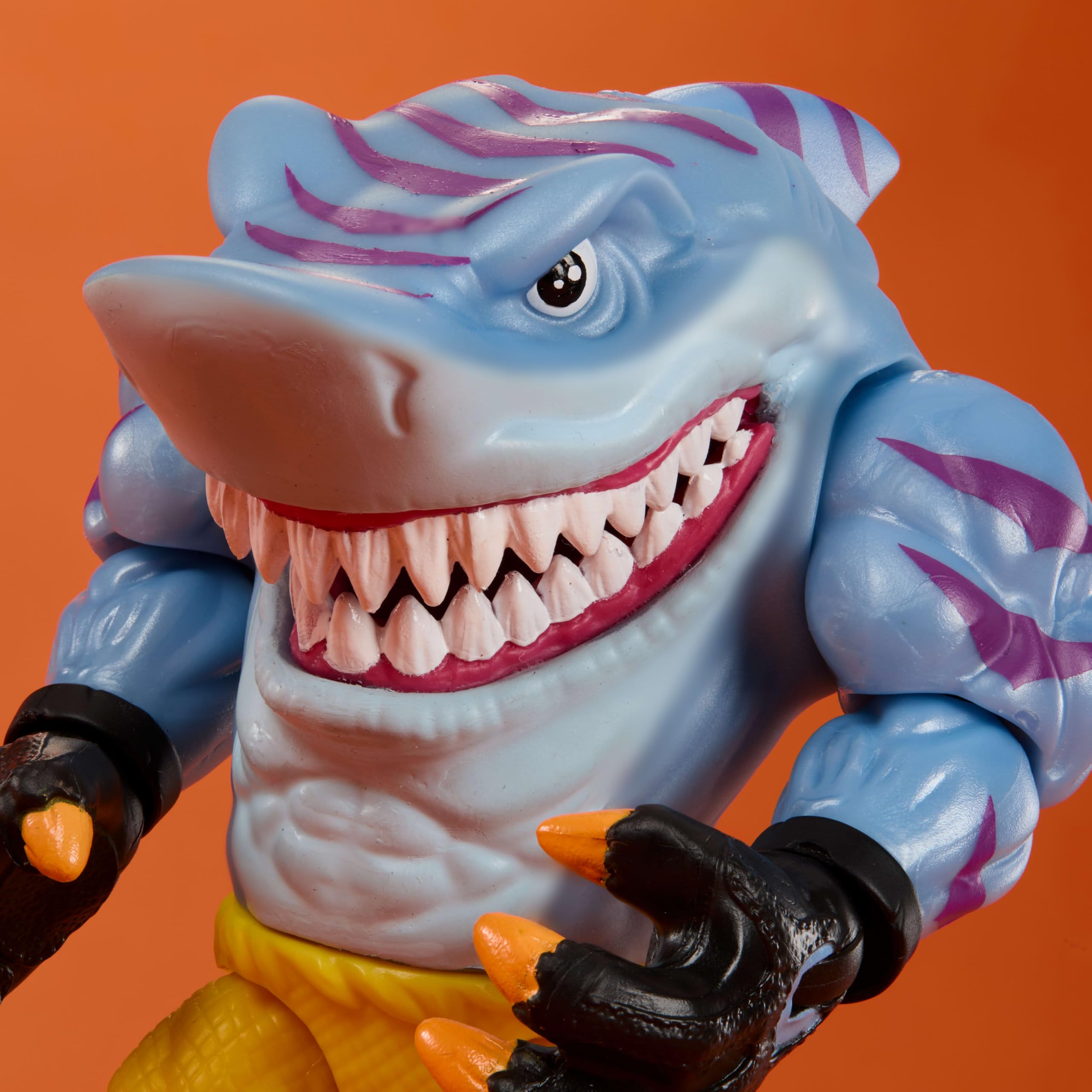 Foto 5 pulgar | Figura De Acción Mattel Street Sharks Skreek Con Bite & Skate De 6 Pulgadas - Venta Internacional.