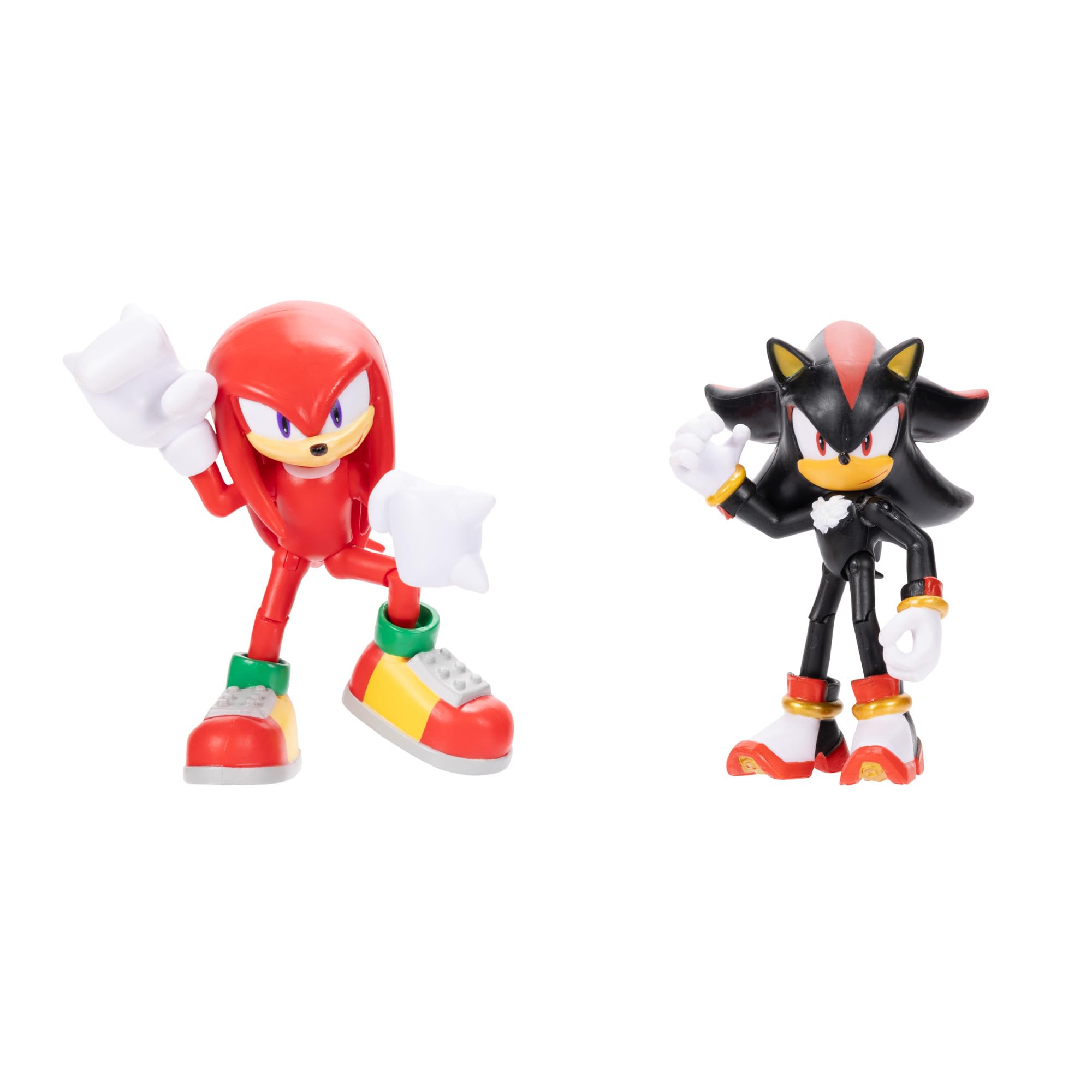 Figura De Acción Sonic The Hedgehog 4 Knuckles & Shadow 2, Paquete - Venta Internacional.