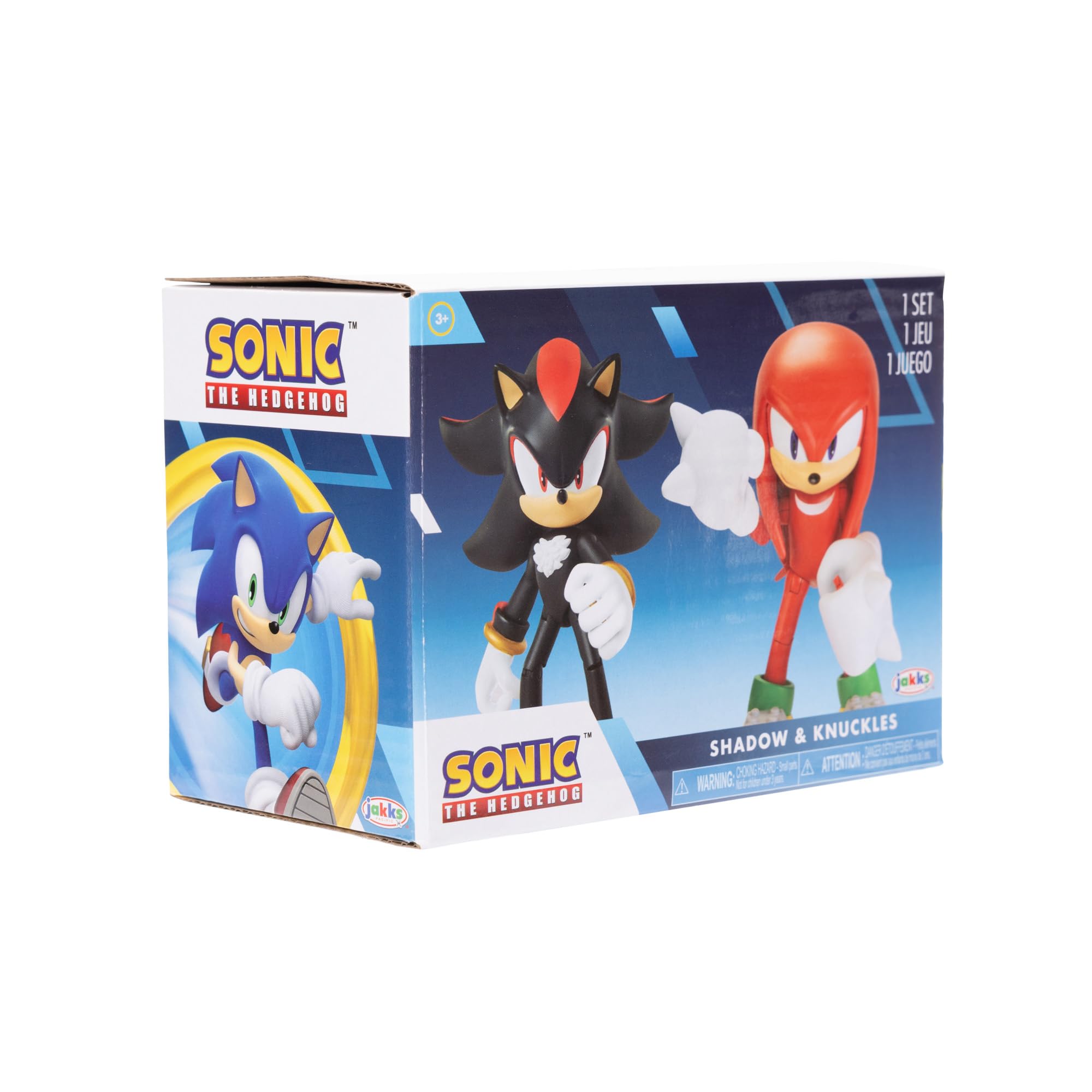 Foto 6 pulgar | Figura De Acción Sonic The Hedgehog 4 Knuckles & Shadow 2, Paquete - Venta Internacional.