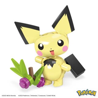 Foto 4 | Set De Juguetes Para Construir Figuras De Acción Mega Pokémon Pichu's Forest - Venta Internacional.