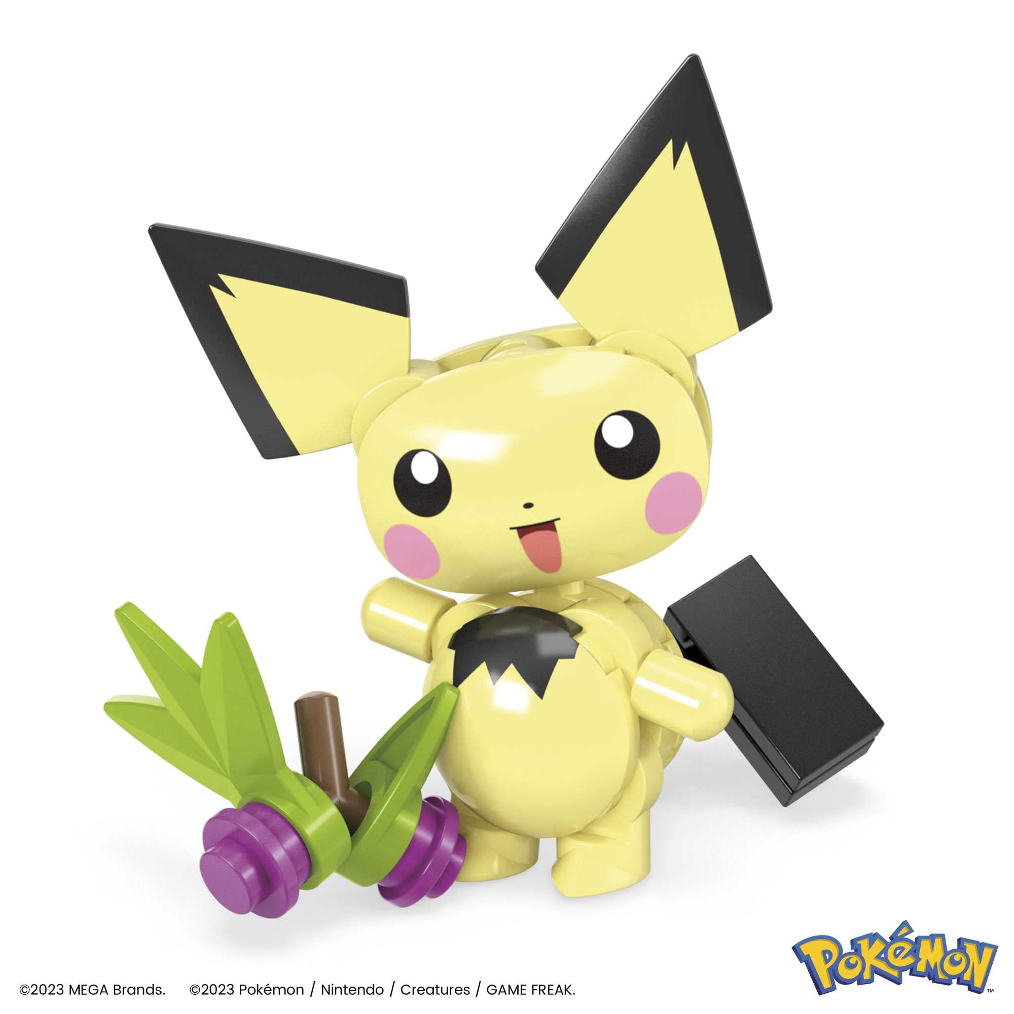 Foto 6 pulgar | Set De Juguetes Para Construir Figuras De Acción Mega Pokémon Pichu's Forest - Venta Internacional.
