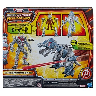 Foto 7 | Figuras De Acción Marvel Mech Strike Mechasaurs Ultron - Venta Internacional.
