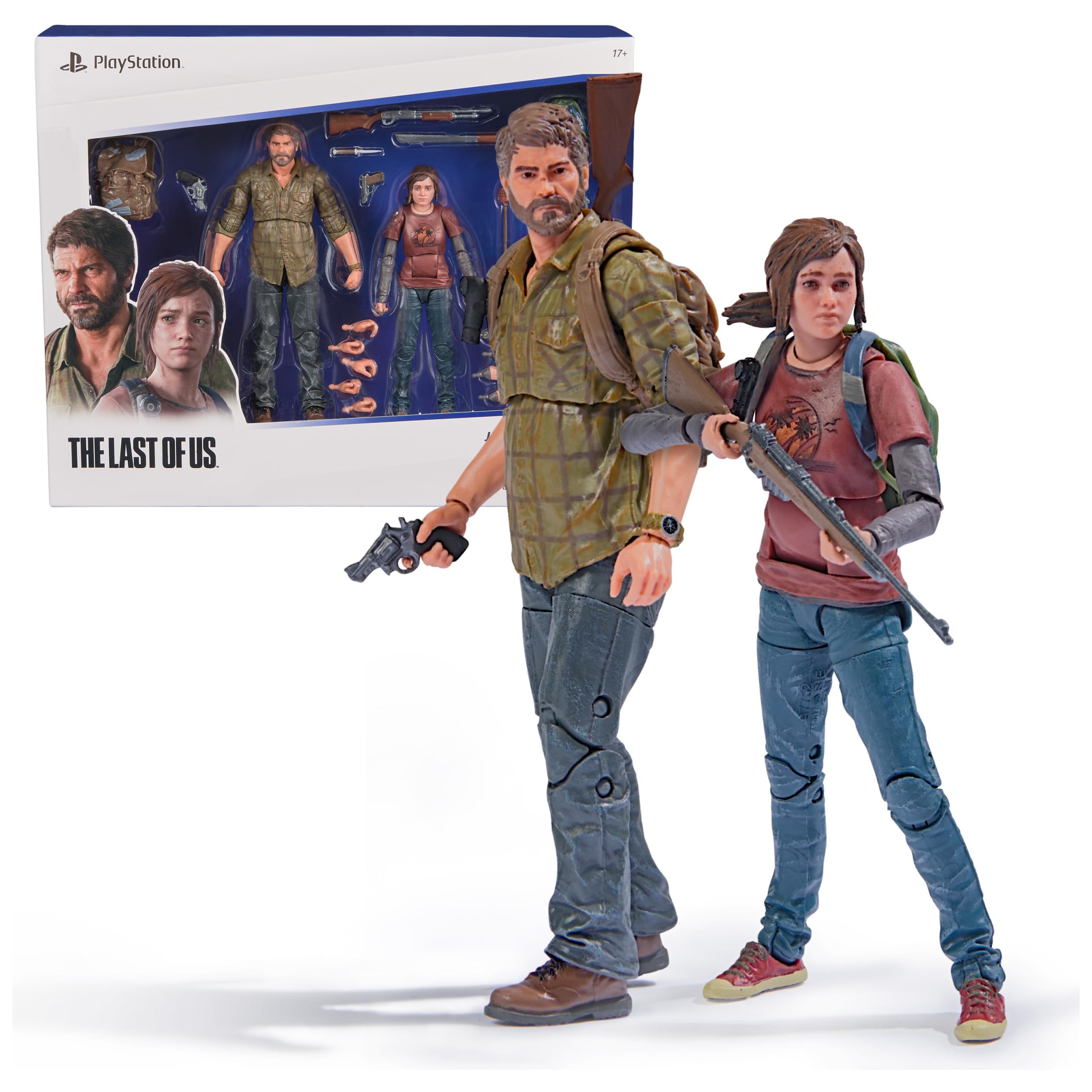 Foto 2 pulgar | Figuras De Acción Playstation The Last Of Us Joel & Ellie 6'' - Venta Internacional.