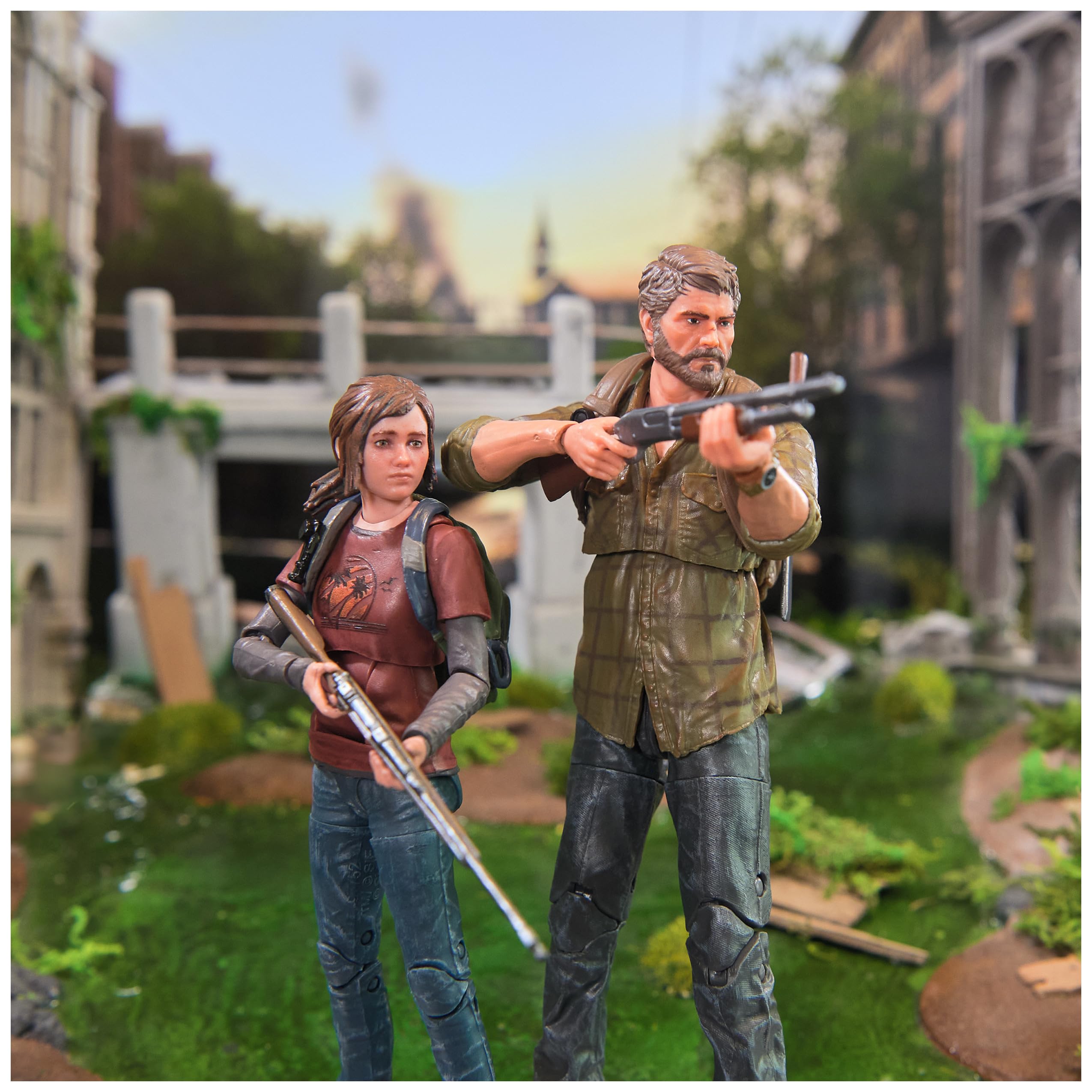 Foto 8 pulgar | Figuras De Acción Playstation The Last Of Us Joel & Ellie 6'' - Venta Internacional.