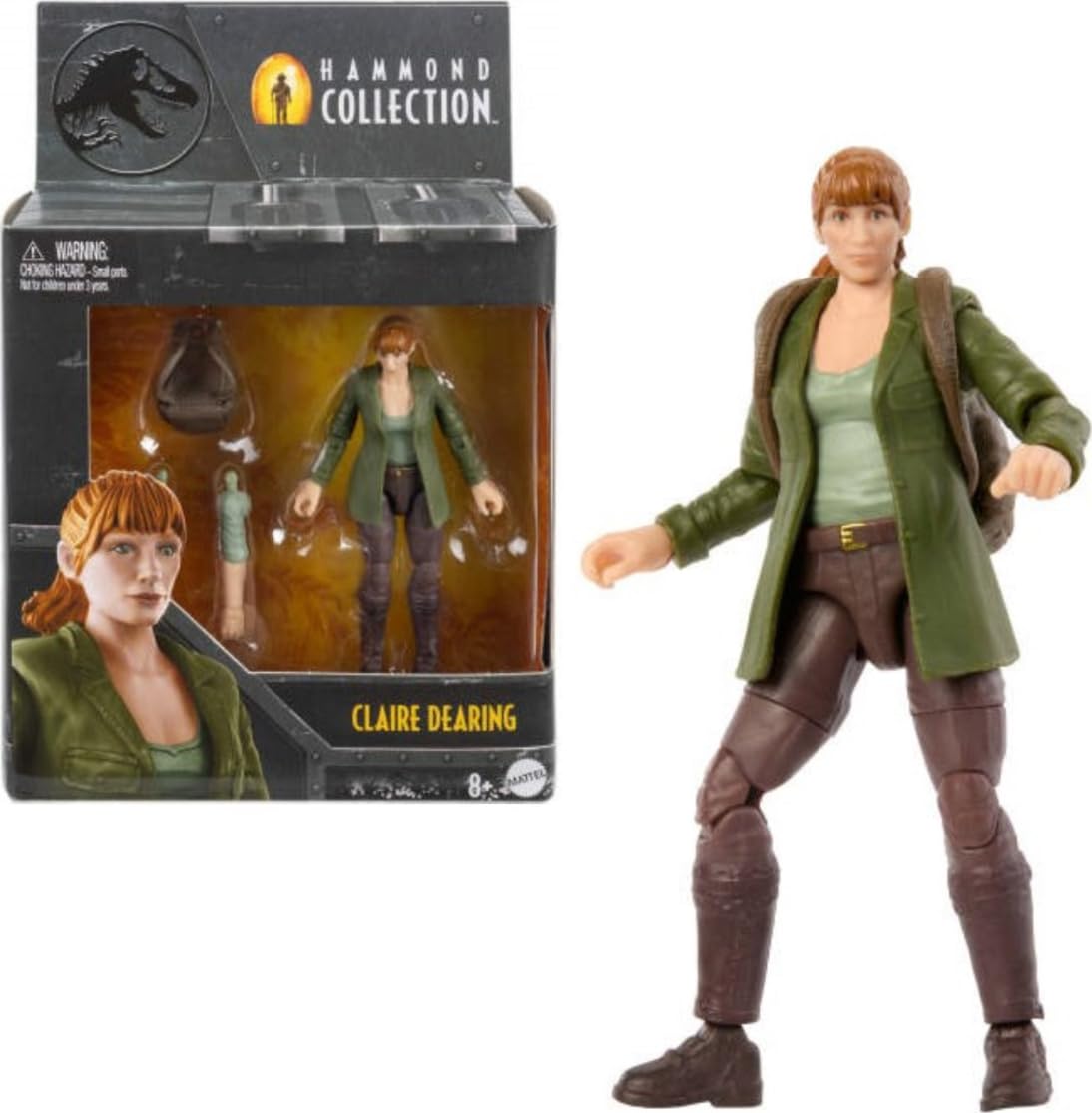 Figura de Acción Mattel Jurassic World Claire Dearing 9,5 cm - Venta Internacional